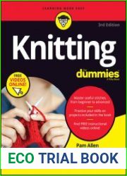 Knitting For Dummies 2019