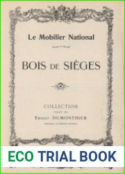 Le Mobilier National, bois de sieges, collection