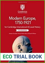 Cambridge International AS Level History Modern Europe, 1750-1921 Coursebook Ed 2