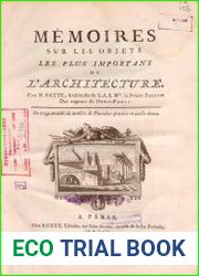 Memoires sur les objets les plus importans de l|architecture