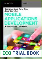 Mobile Applications Development with Python in Kivy Framework
