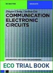 Communication Electronic Circuits (Information and Computer Engineering)