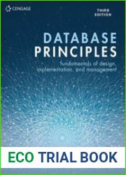 Database Principles Fundamentals of Design, Implementation, and Management, Thirrd Edition
