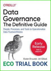 Data Governance The Definitive Guide (Early Release)