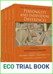 The Wiley Encyclopedia of Personality and Individual Differences. 4 Volumes