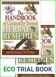 The Handbook of Clinically Tested Herbal Remedies Volumes 1 & 2