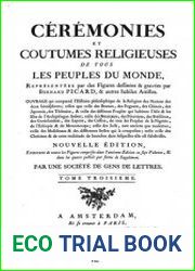 Ceremonies et coutumes religieuses de tous les peuples du monde, Т.3
