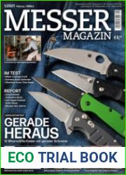 Messer Magazin - Nr. 1 2021