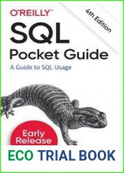 SQL Pocket Guide, 4th Edition (Early Release)