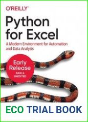 Python for Excel (Early Release)