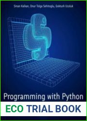 Programming with Python for Engineers
