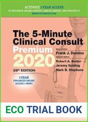 The 5-Minute Clinical Consult Premium 2020, 28th Edition