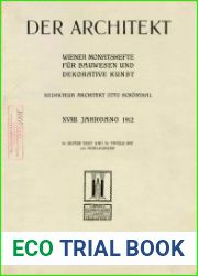 Der Architekt wiener Monatshefte fur Bauwesen und dekorative Kunst