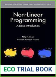 Non-Linear Programming A Basic Introduction