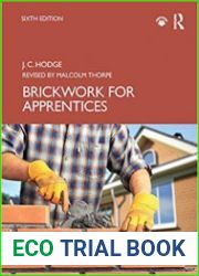 Brickwork for Apprentices 6th Edition