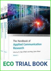 The Handbook of Applied Communication Research, 2 Volume Set