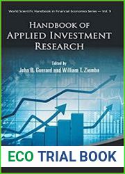 Handbook of Applied Investment Research