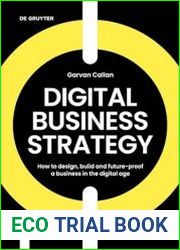 Digital Business Strategy How to Design, Build, and Future-Proof a Business in the Digital Age