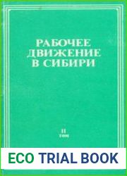 Рабочее движение в Сибири историография, источники, хроника, статистика. Том второй. 1905 г. - июнь 1907 г