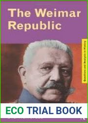 The Weimar Republic