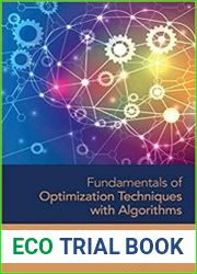 Fundamentals of Optimization Techniques with Algorithms