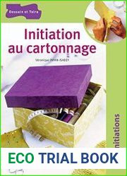 Initiation au cartonnage