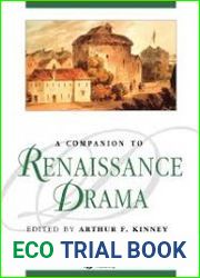 A Companion to Renaissance Drama