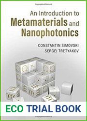 An Introduction to Metamaterials and Nanophotonics