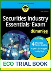 Securities Industry Essentials Exam For Dummies, 2nd Edition