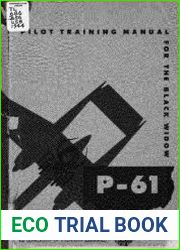 Pilot training manual for the Black Widow, P-61