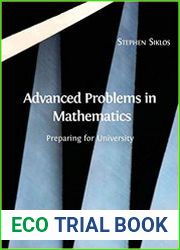 Advanced Problems in Mathematics Preparing for University