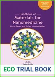 Handbook of Materials for Nanomedicine Metal-Based and Other Nanomaterials