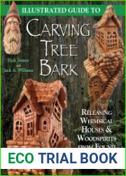 Illustrated Guide to Carving Tree Bark Releasing Whimsical Houses & Woodspirits from Found Wood