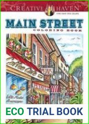 Creative Haven Main Street Coloring Book
