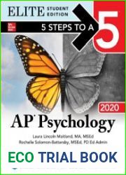 5 Steps to a 5 AP Psychology 2020 Elite Student Edition
