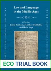 Law and Language in the Middle Ages