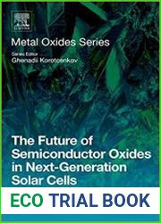 The Future of Semiconductor Oxides in Next-Generation Solar Cells