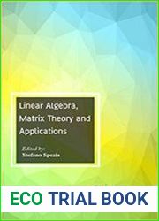 Linear Algebra, Matrix Theory and Applications