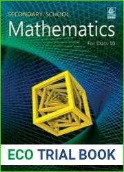Secondary School Mathematics for Class 10