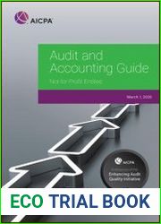 Auditing and Accounting Guide Not-for-Profit Entities