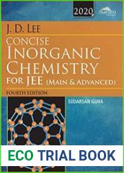 J.D. Lee Concise Inorganic Chemistry for JEE (Main & Advanced)