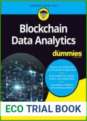 Blockchain Data Analytics For Dummies