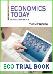 Economics Today The Micro View, Twentieth Edition