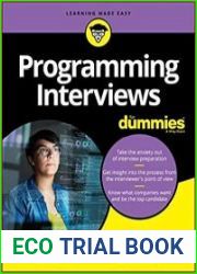 Programming Interviews For Dummies (For Dummies (Computer/Tech))