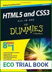 HTML5 and CSS3 All-in-One for Dummies