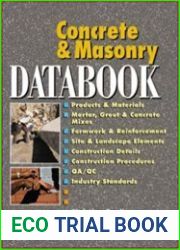 Concrete and Masonry Databook