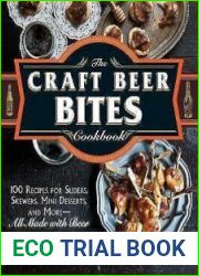 The craft beer bites cookbook