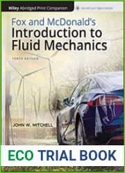 Fox and McDonald|s Introduction to Fluid Mechanics Tenth Edition