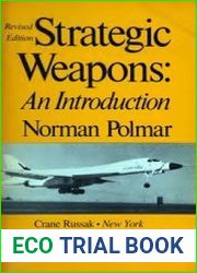 Strategic Weapons An Introduction