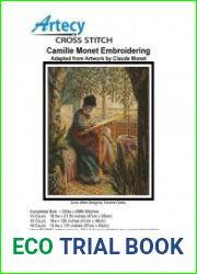Camille Monet Embroidering
